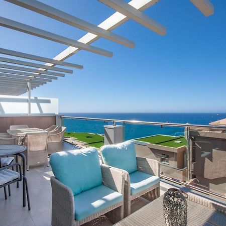 MogánLuxury Penthouse, Panoramic Sea Viewアパートメント エクステリア 写真