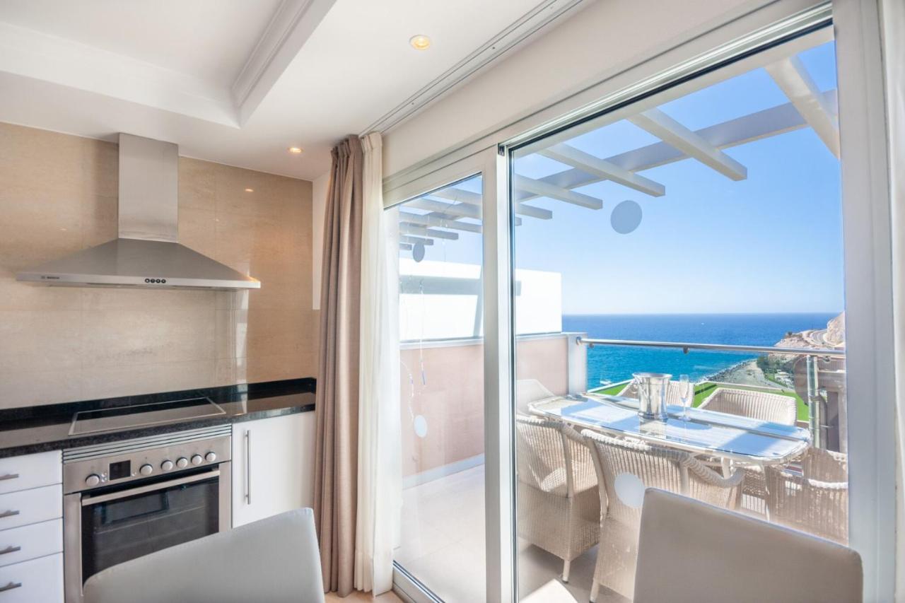 MogánLuxury Penthouse, Panoramic Sea Viewアパートメント エクステリア 写真